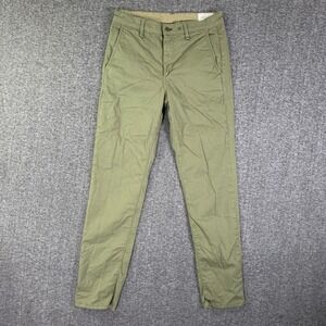 Rag & Bone Chino Pants Men 30x30 Green Army Military Green Trousers